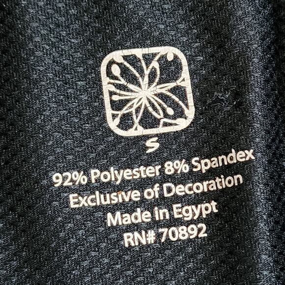 Egyptian Dark Gray Long Sleeve Small Athletic Top - Picture 3 of 5